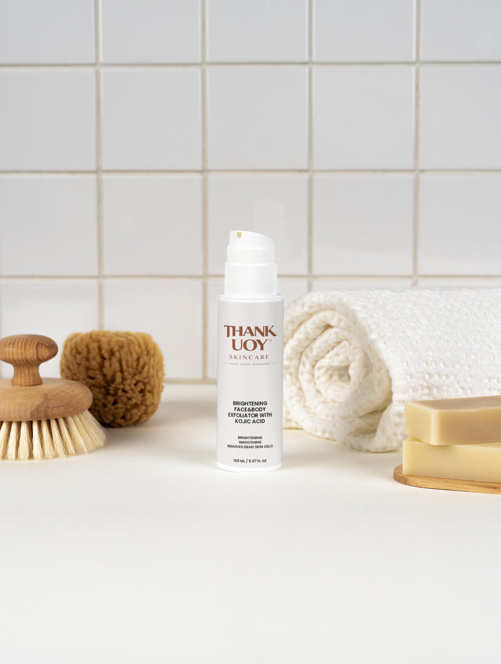 Brightening Face&Body Exfoliator with Kojic Acid